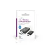 Nedis CKAA2400BK Bluetooth 5.0 USB-A sovitin musta 10 m kantama