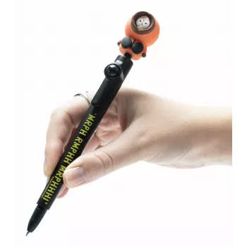 THUMBS UP Fidget Pen - South Park kuulakärkikynä, musta muste, 1,0 mm 5056563717447