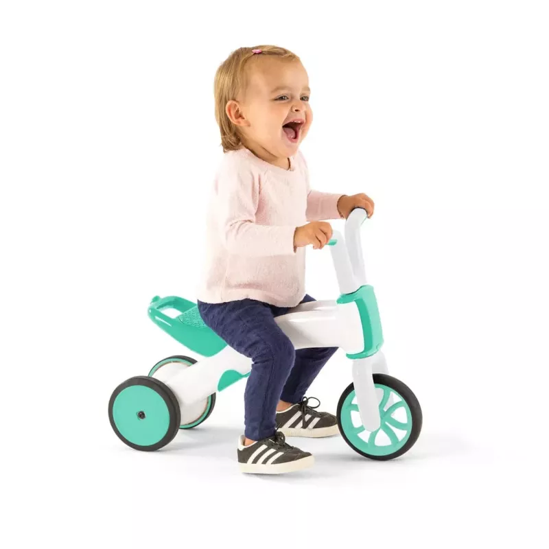 Chillafish Bunzi 2-in-1 juoksupyörä & kolmipyörä - minttu