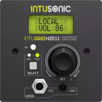 INTUSONIC HZE11 vyöhykekaukosäädinpaneeli 12604189