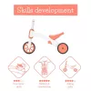 Chillafish Bunzi 2-in-1 juoksupyörä ja kolmipyörä, flamingo pinkki, 1-3 vuotta