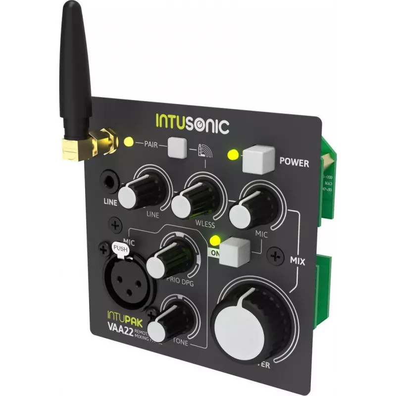 INTUSONIC VAA22 asennettava esivahvistin/mikseri 12604195