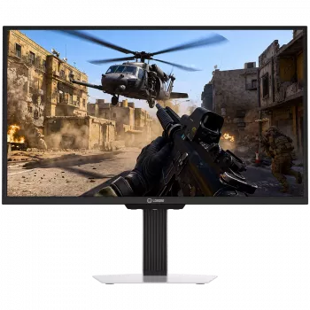 LORGAR 24,5 tuuman Full HD IPS 400Hz -pelinäyttö, Dual LED, HDR600 Ready, korkeussäädettävä, valkoinen