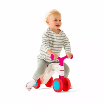 Chillafish Itsibitsi 4-in-1 muunneltava liukupyörä, pinkki, 1–3 vuotta