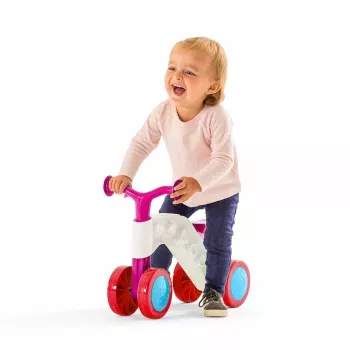 Chillafish Itsibitsi 4-in-1 muunneltava liukupyörä, pinkki, 1–3 vuotta