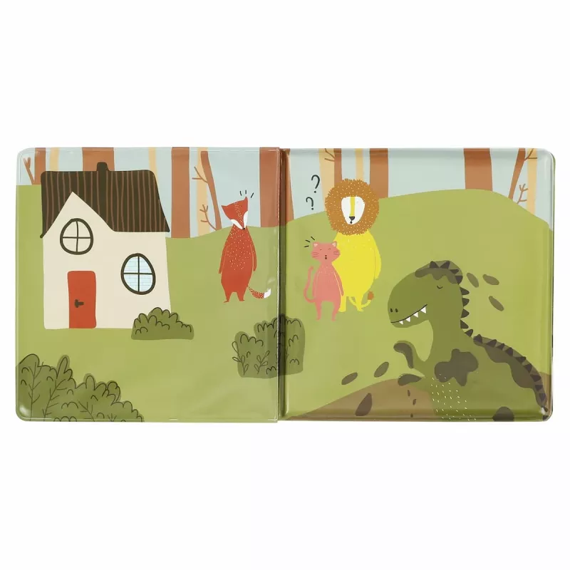 Trixie 37-678 Kylpykirja-lelu dinosaurus, 6 kk+
