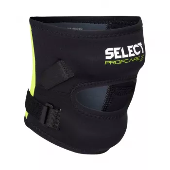 Select 700041 XL polvituki patellarenkaalla - neopreeni, musta