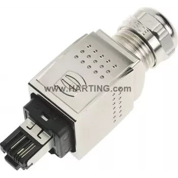 HARTING Han 3A RJ45 Cat. 6A liitinosio, IDC, 8P, 1,5A, 125V 09352260401
