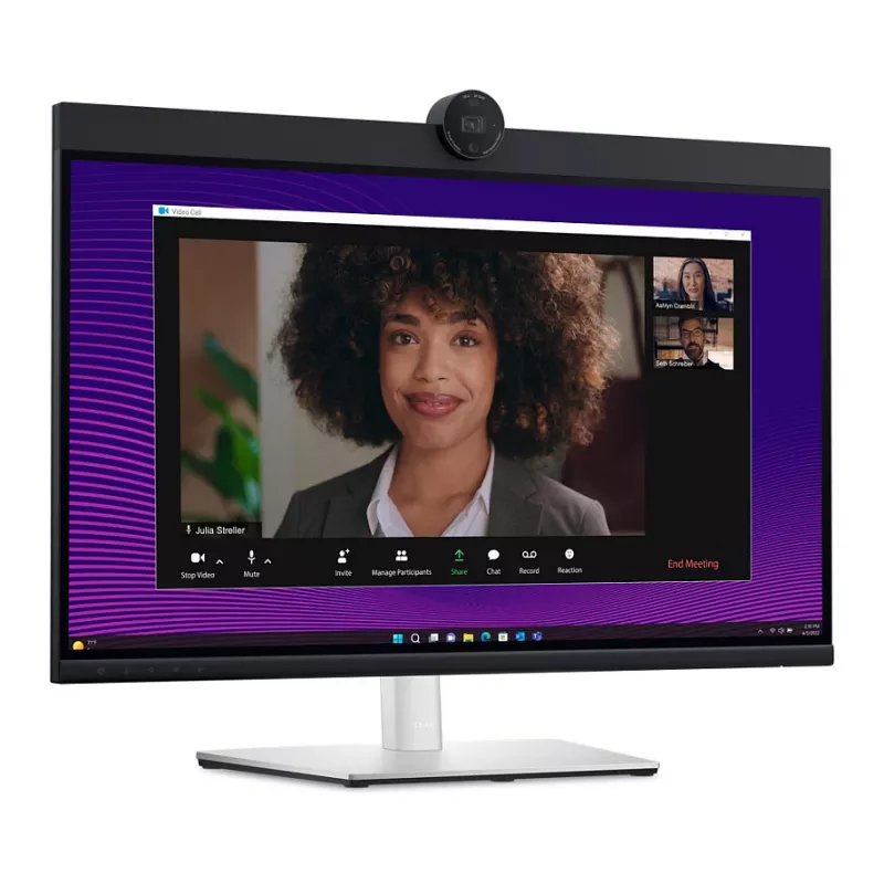 DELL P2724DEB 27 tuuman QHD IPS -videoneuvottelunäyttö webkameralla, USB-C 90W, Ethernet