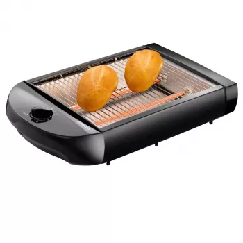 Lenco Melissa vaaka-leivänpaahdin 600W musta
