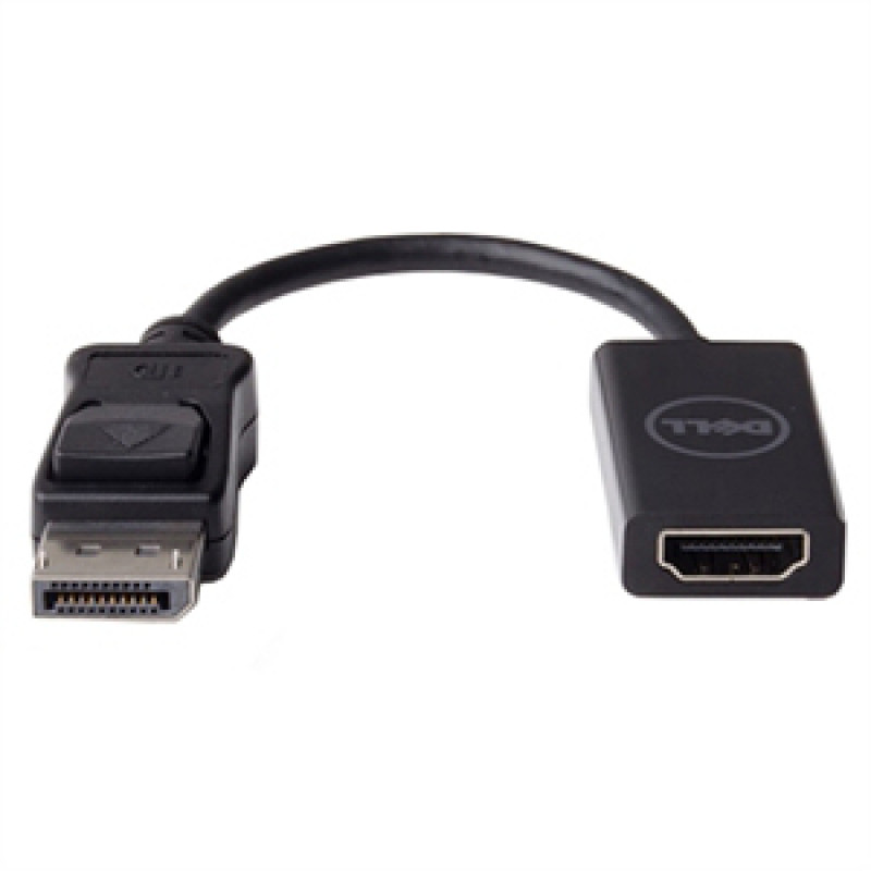Dell DisplayPort–HDMI 2.0 -adapteri – 4K 60Hz – musta (9KWG4)