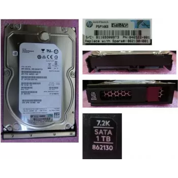 HPE 1TB SATA 6G 7.2K LFF LP kiintolevy (861686-S21)