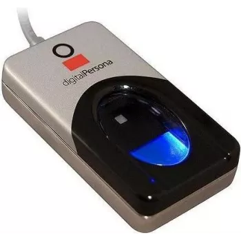 HID DigitalPersona 4500, Bulk, USB-sormenjälkilukija, USB 2.0, bulk-versio, optinen, tarkkuus: 512 dpi, 256 harmaasävyä, paino: 0,105 kg, logo: DigitalPersona, SDK myydään erikseen (50013-001-104)