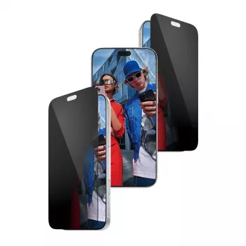 PanzerGlass 2-suuntainen tietosuojanäytönsuojakalvo Apple iPhone 2026 Pro Max | Ultra-Wide Fit EasyAligner-kiinnityksellä