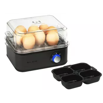 Munankeitin 8 kananmunalle BLOW EB-02 800W valkoinen
