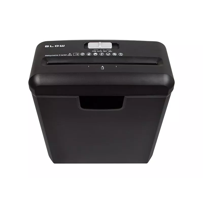 BLOW 44-880# silppuava paperisilppuri, 6 arkkia, P-2, 10 L