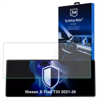 3MK PROTECTION Nissan X-Trail T33 (2021-2026) – 3mk TechWrap matta keskusnäyttö