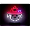 PAW Patrol LED-neonvalaisin jalustalla lapsille, Marshall