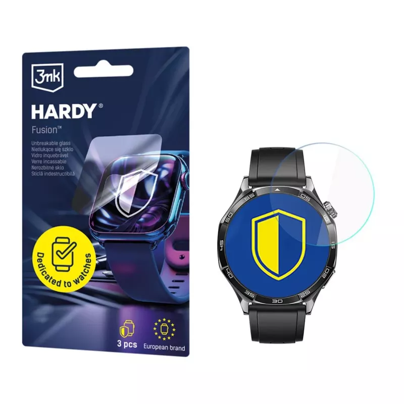 3MK PROTECTION Huawei Watch GT 5 Active 46mm – 3mk Hardy Fusion Watch suojus