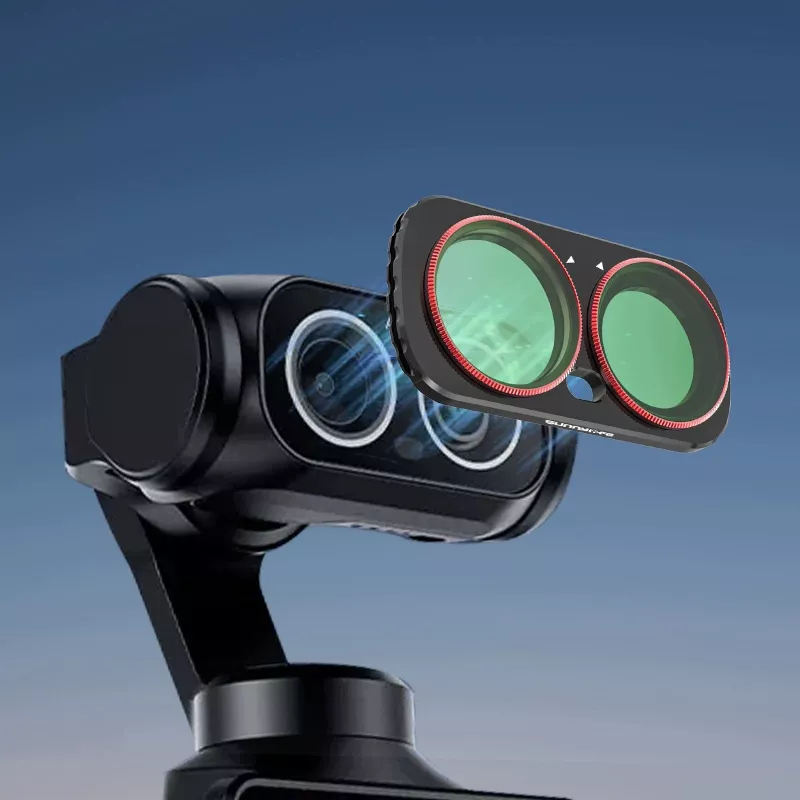 Sunnylife magneettinen CPL-suodatin Insta360 Luna Ultralle (LU-FI235-C)