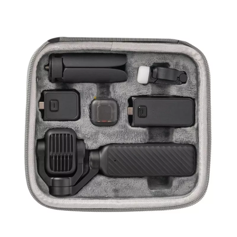SUNNYLIFE EVA Hard Case DJI Osmo Pocket 4P / 4 Pro / Adventure Combo – harmaa