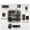 SUNNYLIFE EVA Hard Case DJI Osmo Pocket 4P / 4 Pro / Adventure Combo – harmaa