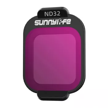 Sunnylife Flip ND32 -suodatin DJI Osmo Pocket 3 – magneettinen harmaasuodatin, 5-asteen valonvaimennus, monipinnoitettu optinen lasi
