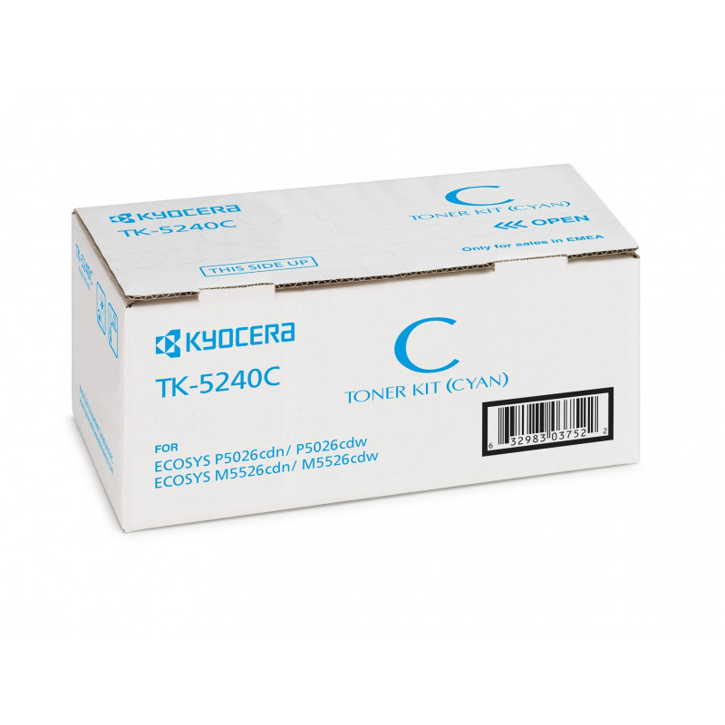 Kyocera TK-5240C syaani värikasetti (1T02R7CNL0) KYOCERA TK-5240C 1T02R7CNL0
