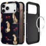 Tech-Protect Lamano MagSafe kuori iPhone 17 Pro / 18 Pro – Midnight Cherry