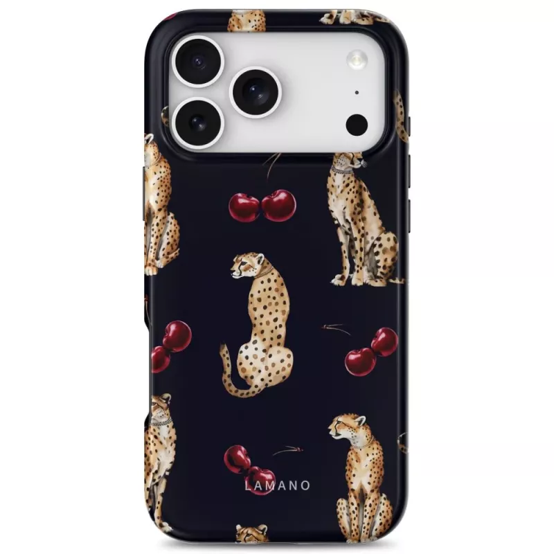 Tech-Protect Lamano MagSafe kuori iPhone 17 Pro / 18 Pro – Midnight Cherry