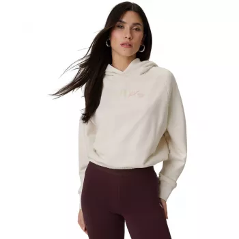 4F naisten collegepaita creme F2175 XL