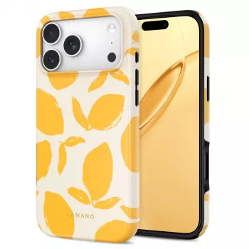 TECH-PROTECT Lamano MagSafe iPhone 17 Pro / 18 Pro kotelo Lemon Haze