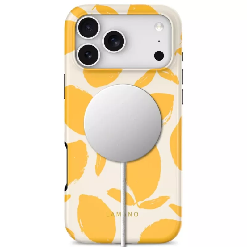 TECH-PROTECT Lamano MagSafe iPhone 17 Pro / 18 Pro kotelo Lemon Haze