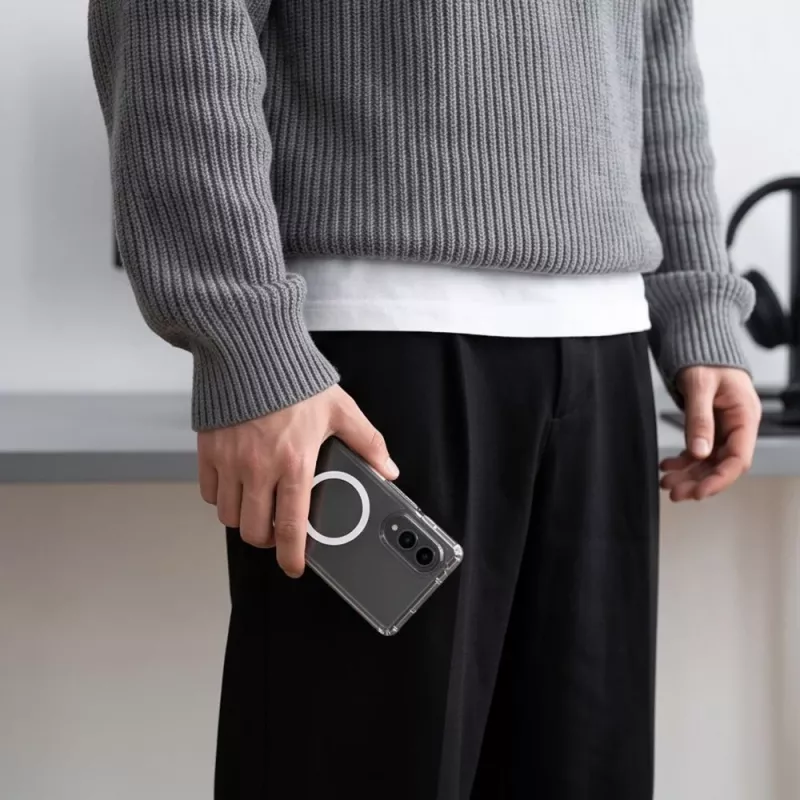 Tech-Protect Flexair Hybrid MagSafe kuori Samsung Galaxy Z Fold 8 - läpinäkyvä