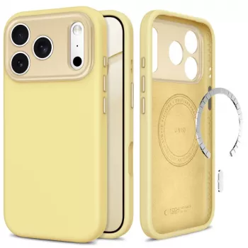 TECH-PROTECT UNIQ MagSafe läpinäkyvä kuori iPhone 17 Pro Max / 18 Pro Max - Mellow Yellow