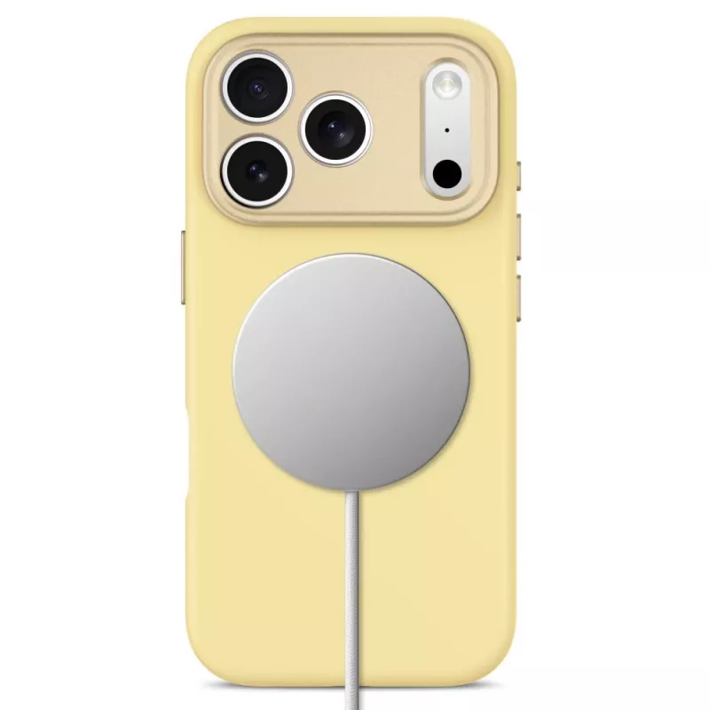 TECH-PROTECT UNIQ MagSafe läpinäkyvä kuori iPhone 17 Pro Max / 18 Pro Max - Mellow Yellow