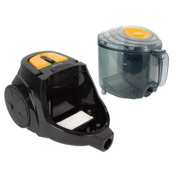 BLOW C899 pussiton syklonipölynimuri, 700 W, 2,5 L, HEPA H13, musta/punainen