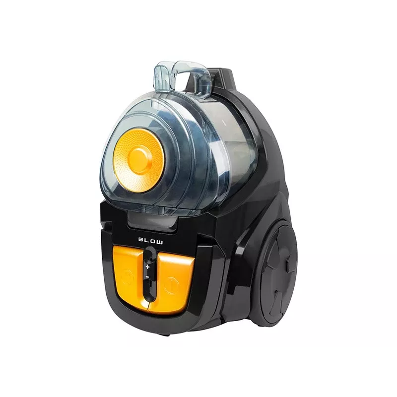 BLOW C899 pussiton syklonipölynimuri, 700 W, 2,5 L, HEPA H13, musta/punainen