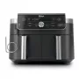 Ninja Dual Zone XL DZ950EU kiertoilmakypsennin 9,5 L 2470 W, musta/harmaa