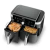 Ninja Dual Zone XL DZ950EU kiertoilmakypsennin 9,5 L 2470 W, musta/harmaa