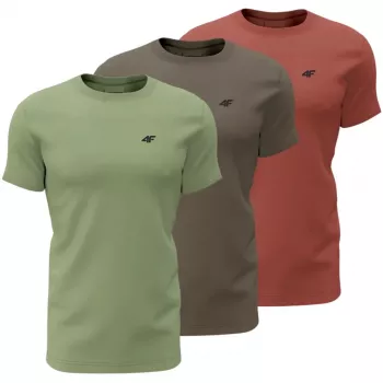 4F M4480 miesten t-paita, vihreä/ruskea/viininpunainen, 5XL (4FWSS26TTSHM4480)