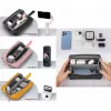 Sunnylife B018-D järjestelykotelo DJI Osmo Pocket 3 / Insta360 X5 / Go 3S -laitteille, musta