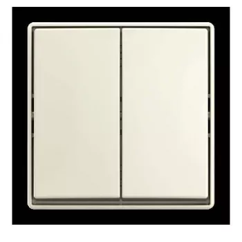BUSCH-JAEGER keinupainike, pinta-asennus, vaihtokytkin, 10 AX, 250 V AC, alppivalkoinen 2TKA00005524
