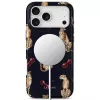 TECH-PROTECT Lamano MagSafe -kotelo iPhone 17 Pro Max / 18 Pro Max - Midnight Cherry