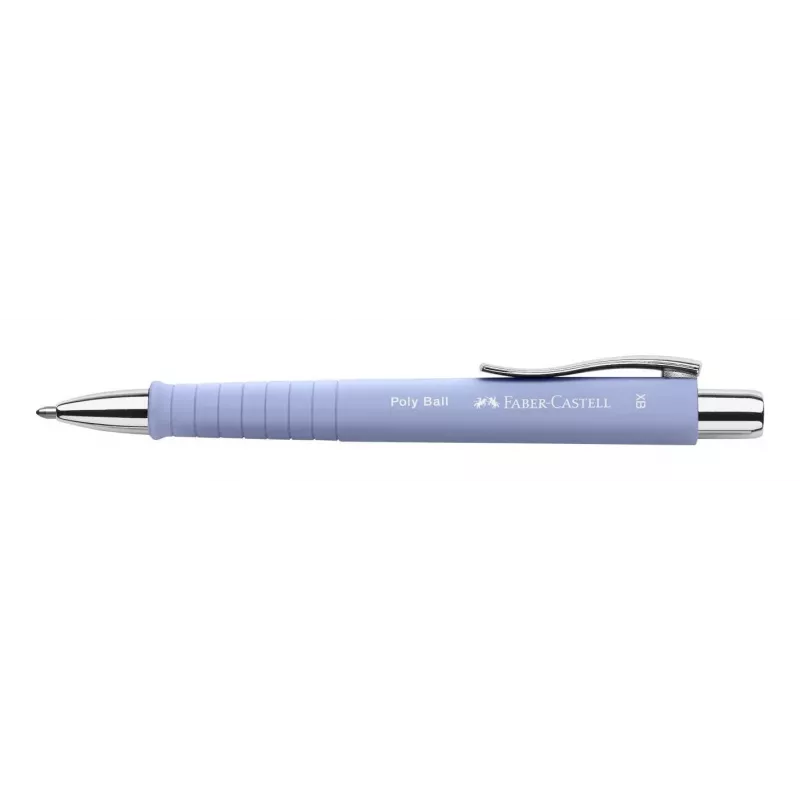 Faber-Castell Poly Ball XB Colours kuulakärkikynä, Iris varsi, sininen muste, 1,0 mm 241154