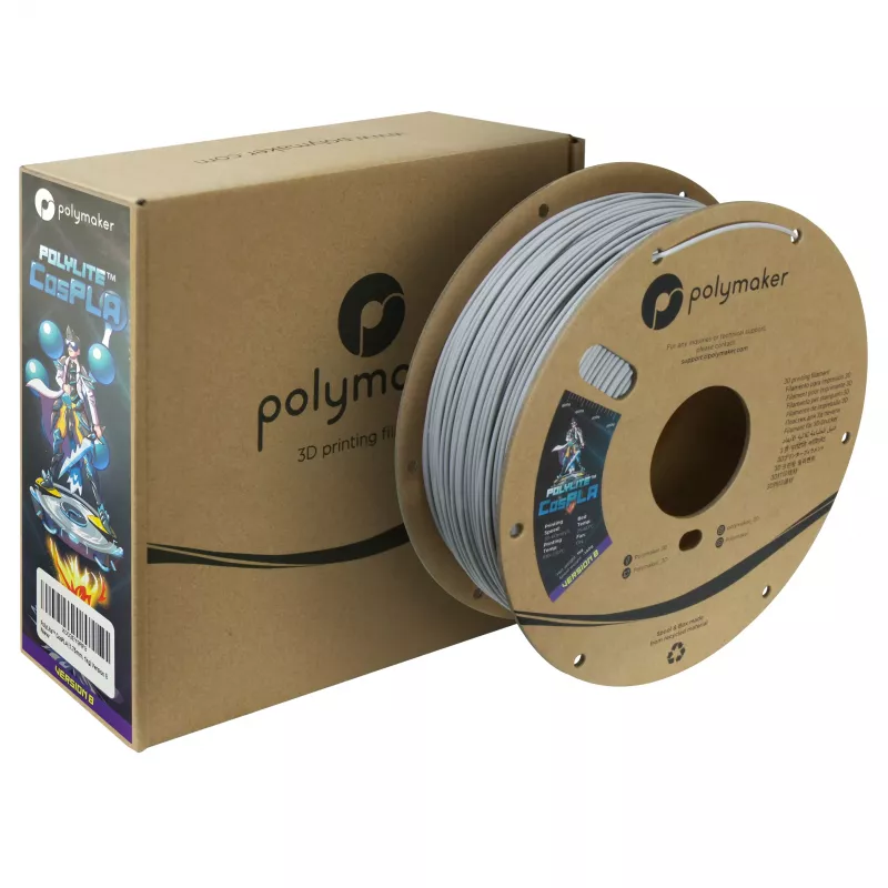 Polymaker PA07045 CosPLA Version B filamentti PLA helppo hioa maalin tartunta 1,75 mm