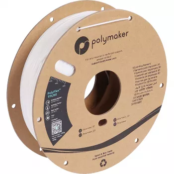 Polymaker PolyFlex TPU90 valkoinen 1,75mm 750g joustava filamentti PD02002