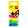 DELI Stick Up indeksiliput PP 50x12 mm 100 arkkia lajitellut värit (D338199)