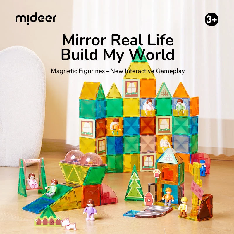 Mideer City Hero Squad MD1641 magneettisetti, 33 osaa