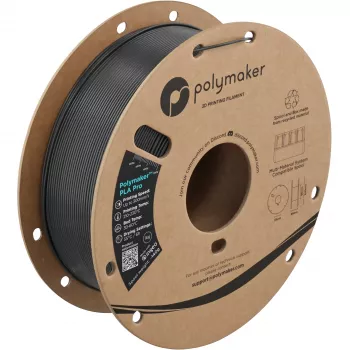 Polymaker PLA PRO 1,75mm HS TOUGH tummanharmaa 1kg 3D-filamentti (PA13016)